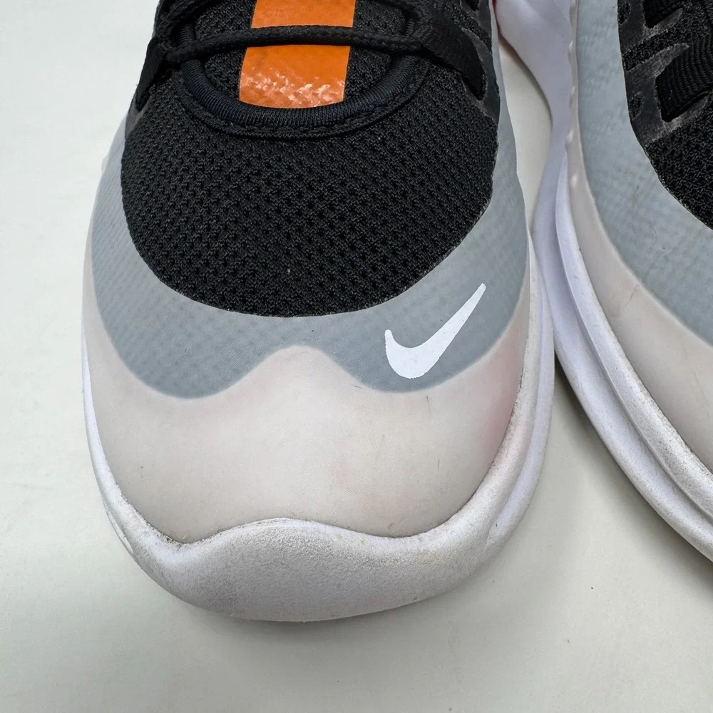 Nike Air Max Axis Black White Magma Orange AA2146-017‎ Men's Size 7